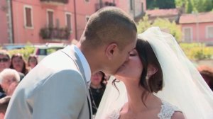 Ramon and Martina Adazzi were married on Aug. 28, 2016 in Acquasanta Terme, near the epicenter of a devastating earthquake in central Italy (Credit: Atika Shubert/CNN)