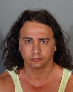 Antonio Nozar, 48, is seen in a booking photo released by the Glendale Police Department on Aug. 17, 2016. (Credit: KTLA)