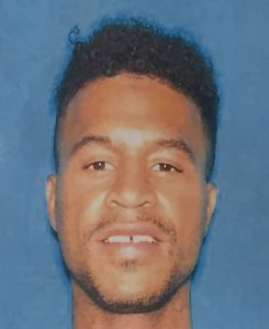 Russell Harris is shown in a photo displayed at an LAPD news conference on Aug. 18, 2016.