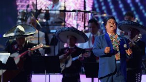 Juan Gabriel performs onstage at the Billboard Latin Music Awards at Bank United Center on April 28, 2016 in Miami, Florida. (Photo by Rodrigo Varela/Getty Images)