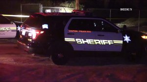 Two people died and two others were injured following an assault with a deadly weapon report in Mead Valley on Aug. 5, 2016. (Credit: OnScene.TV)