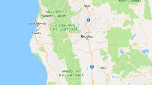 A series of earthquakes struck in Northern California Wednesday night and Thursday morning. (Credit: Google Maps)