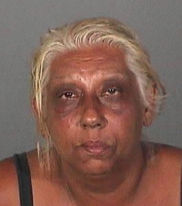 Ruby Adams, the mother of Gus Adams, was arrested in connection with a deadly home-invasion robbery in the Bixby Knolls area. (Credit: Long Beach Police Department)