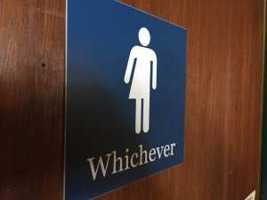 Debate over transgender bathroom access exploded in 2016. (Credit: CNN)