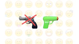 Bullets are out, water is in. Apple is replacing the controversial pistol emoji with a green water gun in the next version of its iPhone and iPad operating system, iOS 10. (Credit: CNN Money)