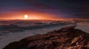 In a discovery that has been years in the making, researchers have confirmed the existence of a rocky planet named Proxima b orbiting Proxima Centauri, the closest star to our sun, according to a new study. (Credit: European Southern Observatory/M. Kornmesser)