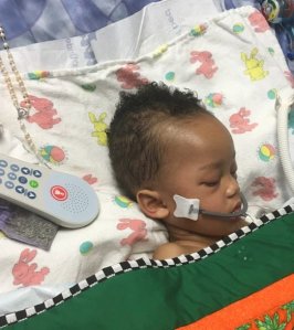 Two-year-old Israel Stinson passed away after he was taken off a breathing ventilator Thursday. (Credit: Life Legal Defense Foundation)