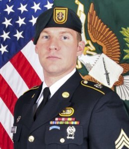 Staff Sgt. Matthew V. Thompson, 28, of Irvine, California, died Aug. 23, 2016, of wounds received from an improvised explosive device while on patrol in Helmand Province, Afghanistan. (Credit: U.S. Army photo via KSWB)