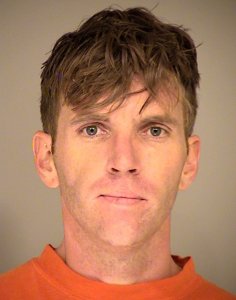 Forrest Brantley is shown in a booking photo released by the Ventura Police Department on Sept. 15, 2016.