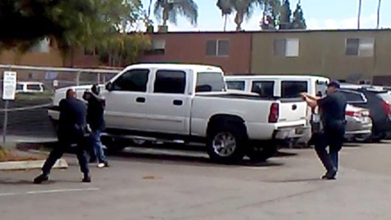 El Cajon Police officials released this photo of a man who was shot by an officer after acting "erratically," on Sept. 27, 2016. The man later died. 