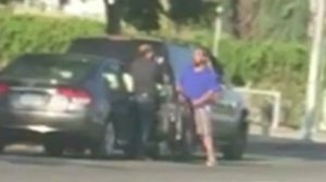 A road rage incident in Panorama was captured on a cellphone.