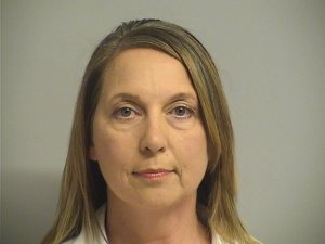 Tulsa Police Officer Betty Shelby was booked into jail shortly after 2:00aET early Friday morning, according to the Tulsa County Jail Website. Shelby was charged with first degree felony manslaughter after the shooting death of Terence Crutcher. (Credit: Tulsa County Jail)