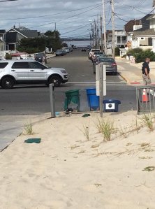 No injuries were reported after an explosive device went off at Seaside Park in New Jersey on Sept. 17, 2016. (Credit: CNN)