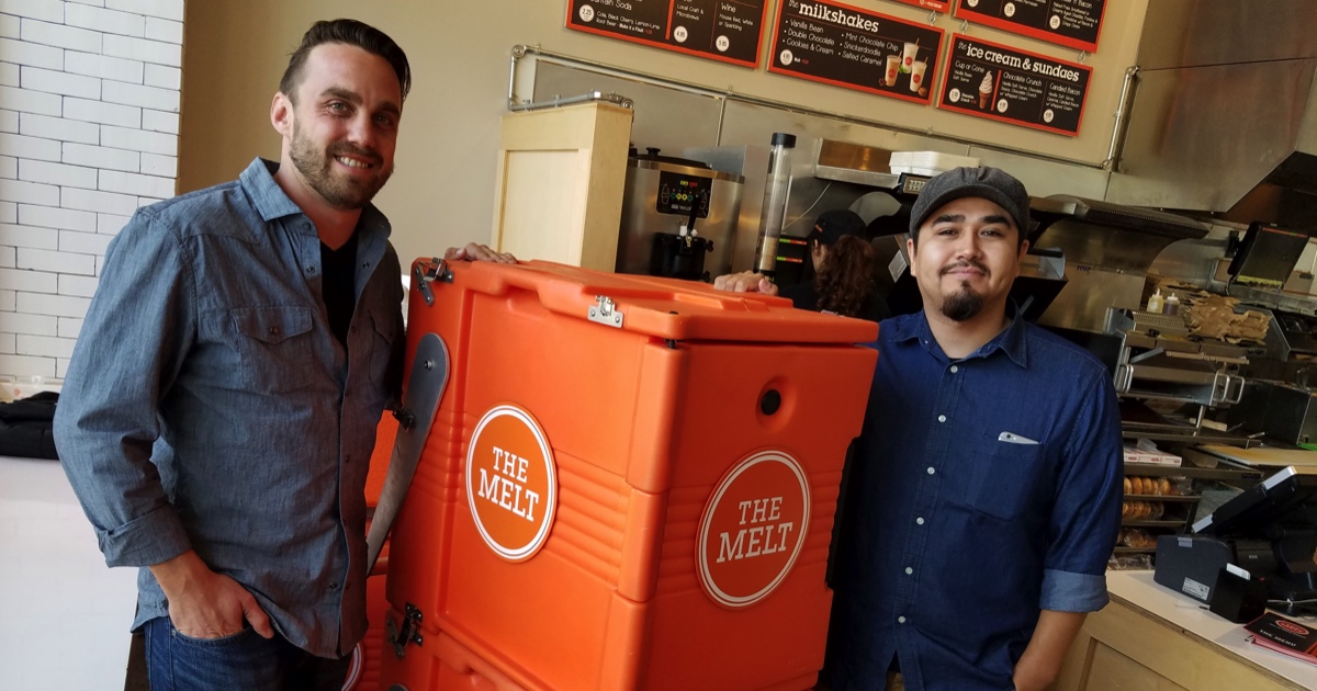 The Melt employees Mike Pavel and Jonathan Martinez