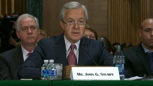 Wells Fargo CEO John Stumpf testified in front of the Senate Banking Committee on Sept. 20, 2016. (Credit: CNN)