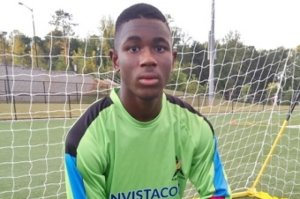 Georgia teen Reuben Nsemoh, who suffered a blow to the head in a soccer game and woke up from a coma speaking fluent Spanish, is seen in a photo on his GoFundMe page.