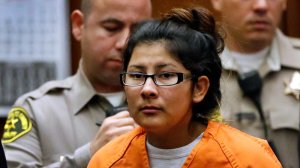 Alejandra Guerrero, shown at an earlier hearing, was convicted Oct. 13, 2016, of murder for her role in the 2014 killing of a USC graduate student. (Credit: Al Seib/ Los Angeles Times)