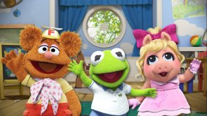 The revamped "Muppet Babies" are seen in a courtesy photo from Disney Junior.