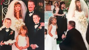 The family of slain Lancaster sheriff's Sgt. Steve Owen shared these photos of his Oct. 1999 wedding in a public statement made on Oct. 8, 2016. 