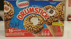 Nestlé launched a nationwide recall of some of its Drumstick ice cream cones after getting positive tests for Listeria in a California factory where the treats are made. (Credit: FDA)