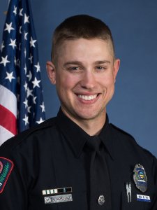 Ohio State Officer Alan Horujko is shown in a photo released by the Police Department on Nov. 28, 2016.