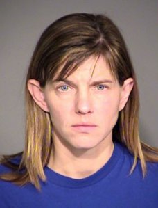 Tiffany Alberts is seen in a mugshot obtained by KTLA sister station WXIN. 