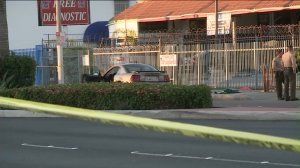 A 16-year-old girl was shot and killed in Lynwood on Nov. 23, 2016. (Credit: KTLA)