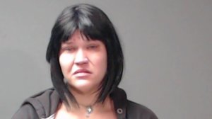 Crystal D. Hotlosz is seen in a mugshot released by the Beaver Police Department and obtained by KTLA sister station WJW.