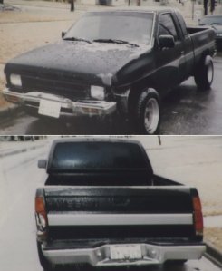 The truck of Diana Rojas, who went missing in 2000, is shown in an undated photo released Nov. 16, 2016, by the Long Beach Police Department.