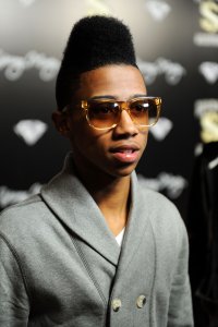 Rapper Lil Twist arrives at the Cash Money Records Annual Pre-Grammy Awards Party in West Hollywood on February 12, 2011. (Credit: Amanda Edwards/Getty Images)