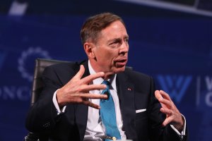 Former Director, Central Intelligence Agency Gen. (Ret.) David H. Petraeus speaks at the 2016 Concordia Summit on Sept. 19, 2016, in Credit: Ben Hider/Getty Images for Concordia Summit)