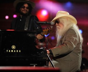 Musician Leon Russell performs onstage at the 2010 MusiCares Person Of The Year Tribute To Neil Young at the Los Angeles Convention Center on Jan. 29, 2010. (Credit: Larry Busacca/Getty Images for NARAS)