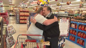 Jack Brown of Stater Bros. is shown in an image from a KTLA story from 2010.