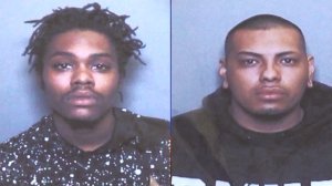 Willie Clark, left, and Brian Salinas, right, are seen in photos provided by the Tustin Police Department on Nov. 30, 2016. 