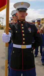 Lance Cpl. Carlos Segovia Lopez is shown in a photo provided to KTLA by a family friend.