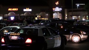 Authorities investigate a fatal shooting in Lancaster on Nov. 8, 2016. (Credit: DonLuisMeza)