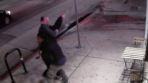 The struggle between a Venice store owner and a would-be robber was caught on surveillance video on Nov. 21, 2016.