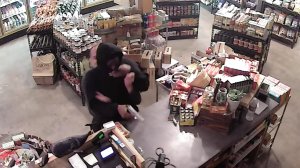 Surveillance video captured on Nov. 21, 2016, shows a Venice store owner fighting off a would-be armed robber.