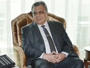 A picture taken on June 4, 2014, in Ankara, shows Andrey Karlov, the Russian ambassador to Ankara. (Credit: DEPO PHOTOS/AFP/Getty Images)