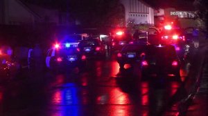 A man allegedly armed with a gun was shot and killed by deputies in Hacienda Heights on Dec. 16, 2016. (Credit: OnScene.TV)