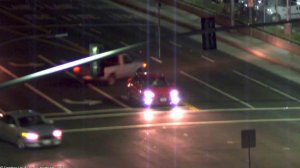 Police were also looking for a small pickup truck that may have followed the suspect vehicle after the hit-and-run collision.