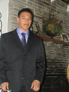 Family members provided this picture of Marcus, the man they identified as the driver of the car.