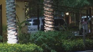 The whimpers of a Tempe toddler woke her parents who then found her in the arms of a stranger inside their home early Thursday morning. (Credit: KPHO)