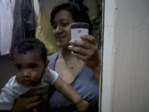 Felicia Barahona was found with a cord around her neck, her dead son in bathtub. (Credit: Facebook)