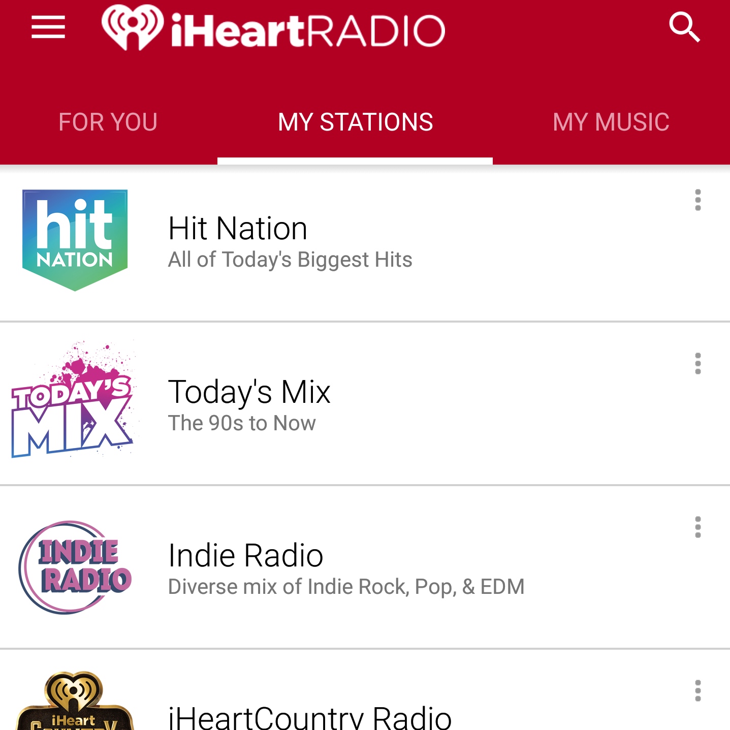 iHeartRadio Stations