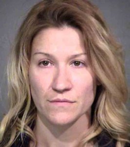 Angela Diaz is shown in a booking photo released by the Orange County DA's office on Jan. 9, 2016. 