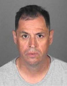 Former Franklin High football coach Jaime Jimenez is shown in a photo released by the Los Angeles Police Department.