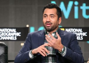 Actor Kal Penn, host and producer of National Geographic Channel's The Big Picture with Kal Penn, speaks onstage during the 2015 Winter Television Critics Association press tour at the Langham Huntington Hotel & Spa on January 7, 2015 in Pasadena. (Credit: Frederick M. Brown/Getty Images)