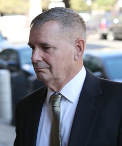 Retired Marine Gen. James Cartwright arrives for a hearing at U.S. District Court, Oct. 17, 2016, in Washington, D.C. (Credit: Mark Wilson/Getty Images)