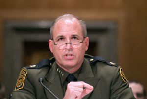 Mark Morgan, chief of the U.S. Border Patrol, testifies at a Senate Homeland Security and Governmental Affairs Committee hearing on Nov. 30, 2016. (Credit: NICHOLAS KAMM/AFP/Getty Images)